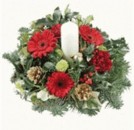 Christmas Flower Centerpiece