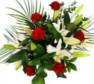 Lilies and Roses Bouquet