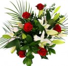 Lilies and Roses Bouquet